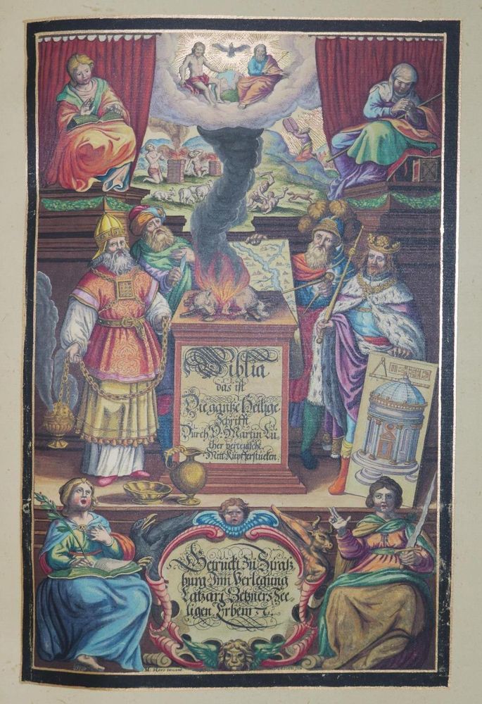 Große Abbildung Nr.3: 132-659 Merian-Bibel.: (Faksimile)
