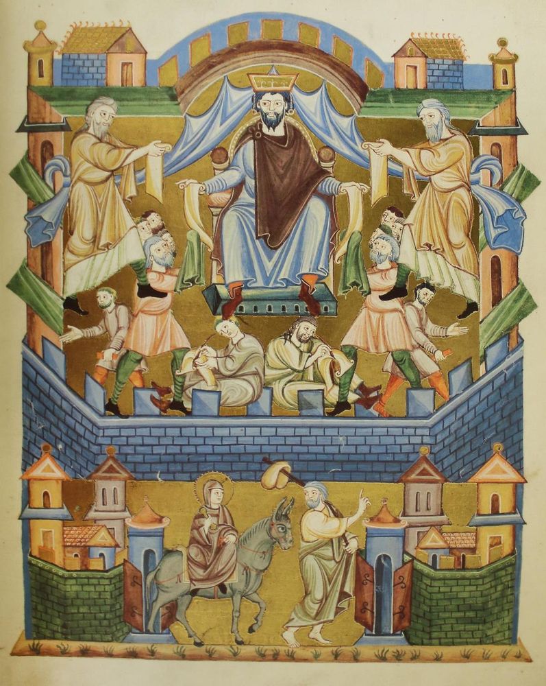 Große Abbildung Nr.1: 132-661 Salzburger Perikopenbuch, Das.: (Faksimile)
