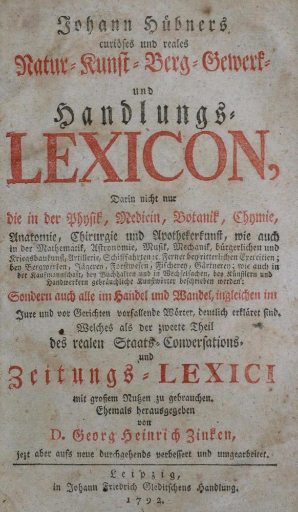 Große Abbildung Nr.1: 132-675 Hübner,J.: (Lexika - Wörterbücher - Sprachwissenschaften)
