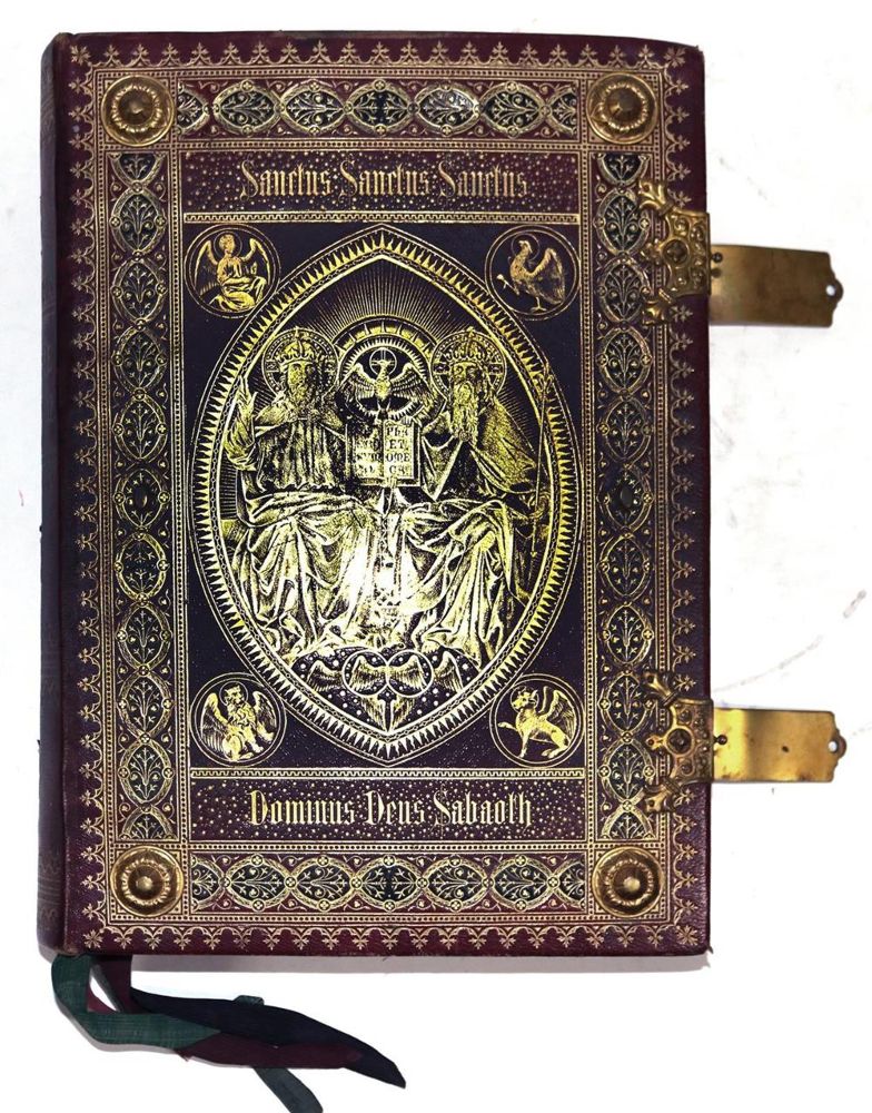 Große Abbildung Nr.1: 132-68 Missale romanum: (Einband)