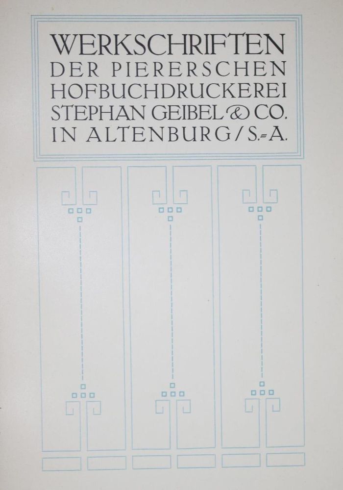 Große Abbildung Nr.3: 132-695 (Auer,A.).: (Typographie und Kalligraphie)
