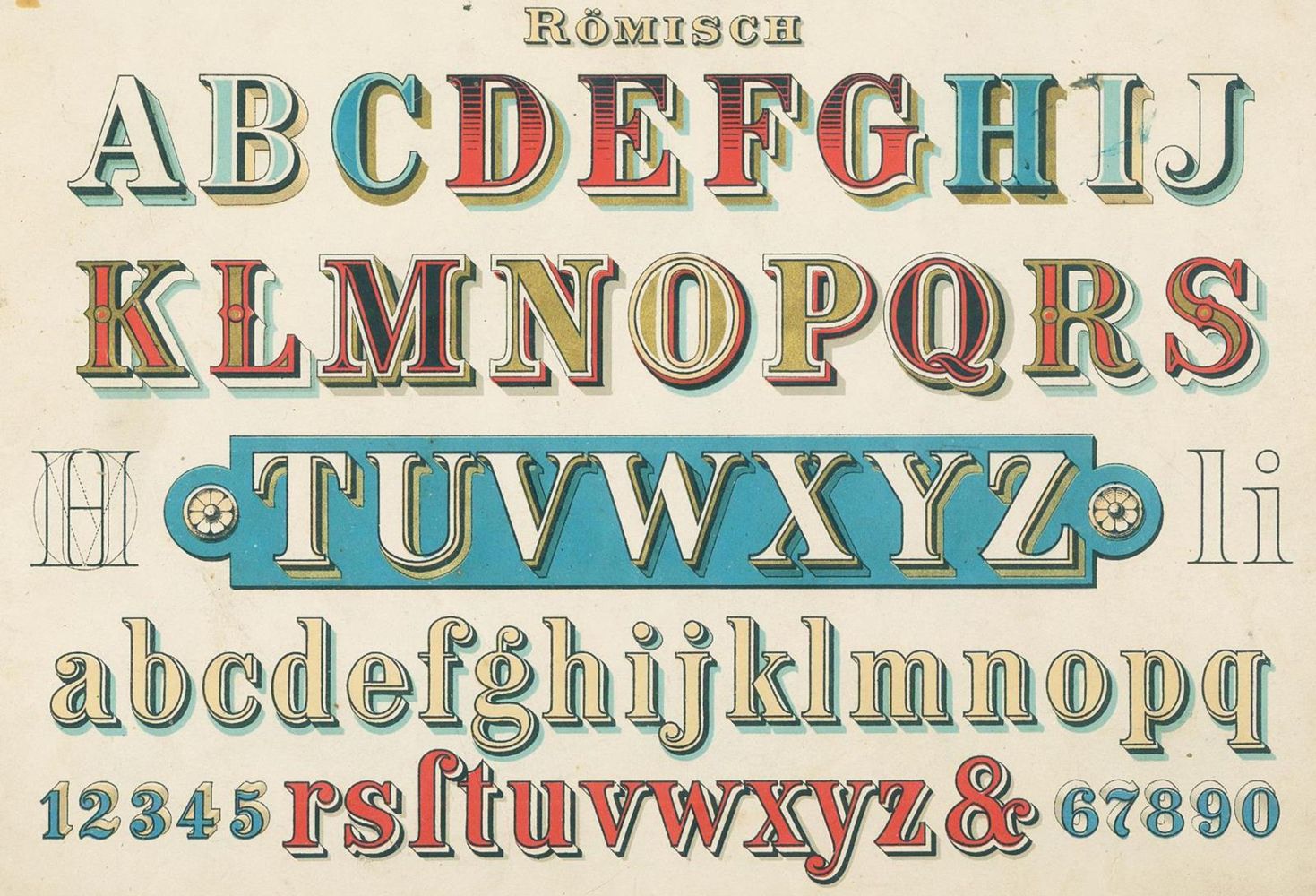 Große Abbildung Nr.2: 132-696 Berliner: (Typographie und Kalligraphie)