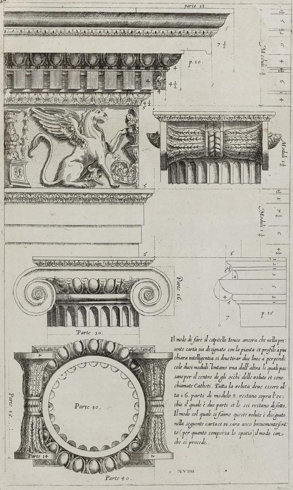Große Abbildung Nr.3: 132-7 Vignola,G.B.da.: (Architektur)