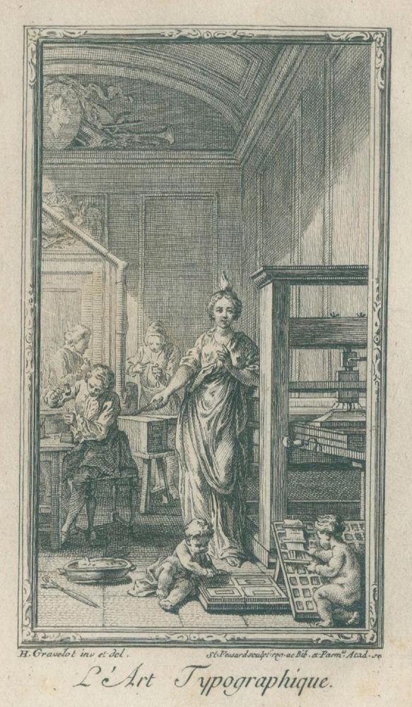 Große Abbildung Nr.1: 132-702 Fournier, P(ierre) S(imon).: (Typographie und Kalligraphie)