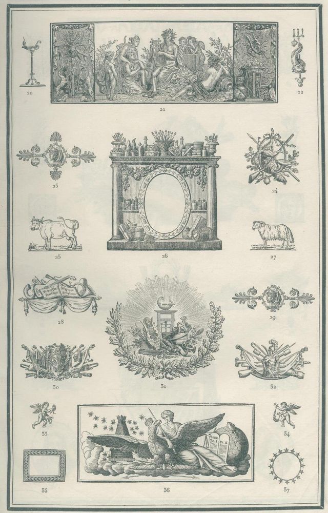 Große Abbildung Nr.2: 132-712 Pasteur,J.A.: (Typographie und Kalligraphie)