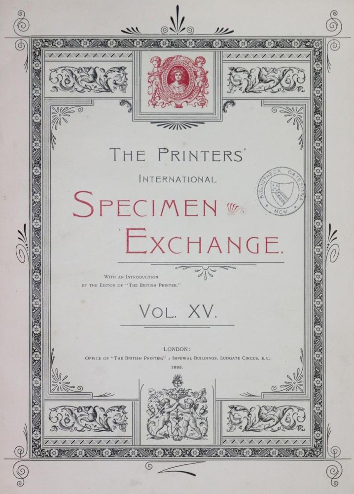 Große Abbildung Nr.2: 132-714 Printers' International Specimen Exchange, The.: (Typographie und Kalligraphie)