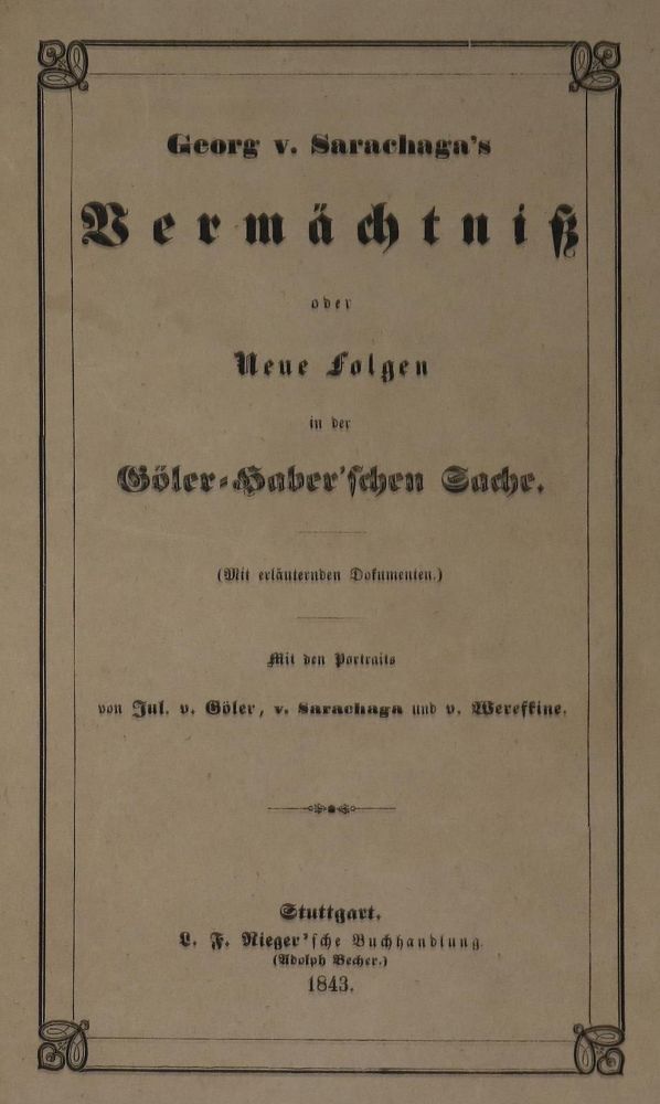 Große Abbildung Nr.1: 132-741 Sarachaga,G.v.: (Duell)