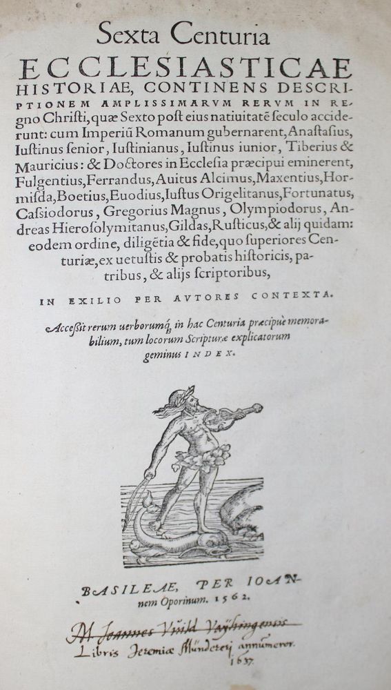 Große Abbildung Nr.1: 132-76 Flacius Illyricus,M.: (Alte Drucke, Handschriften und Theologie)