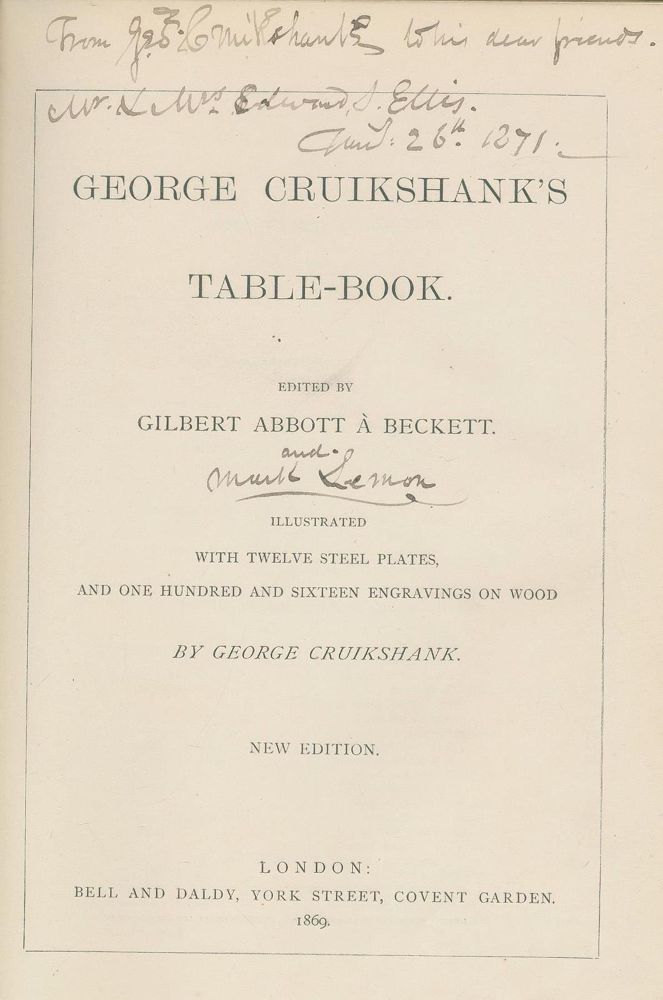 Große Abbildung Nr.1: 132-761 Beckett,G.A. (u. M.Lemmon).: (Karikatur, Cruikshank)