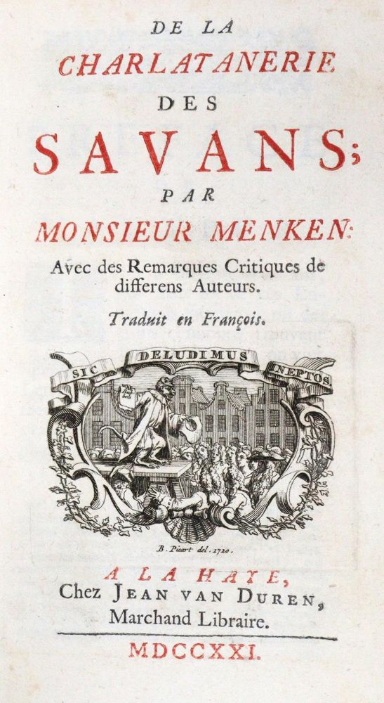 Große Abbildung Nr.1: 132-766 Menken (d.i. J.B.Mencke).: (Kultur- und Sittengeschichte)