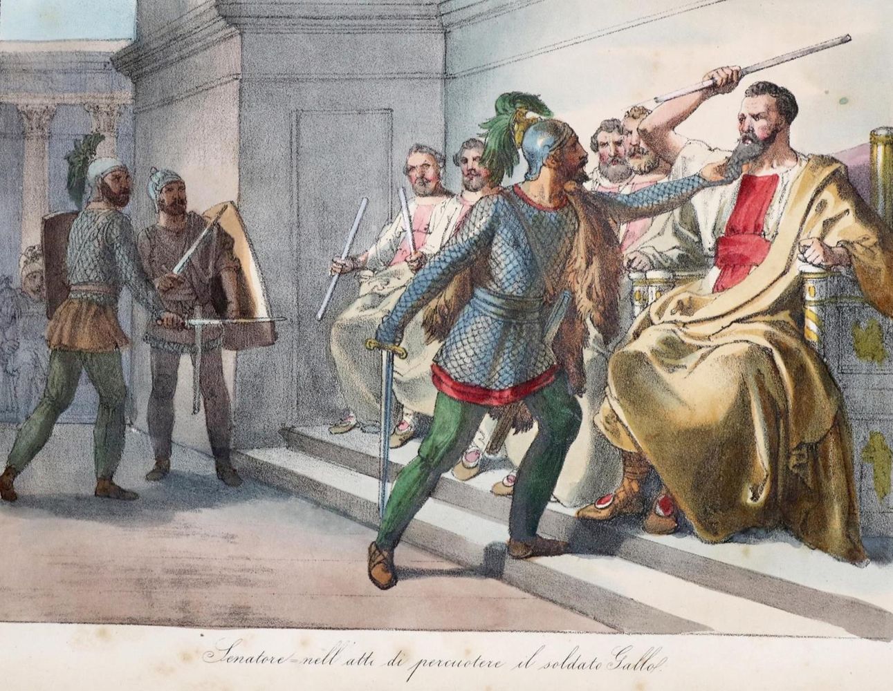 Große Abbildung Nr.1: 132-771 Usi e Costumi: (Mode und Trachten)