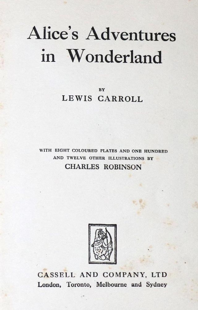 Große Abbildung Nr.2: 132-789 Carroll,L.: (Kinder- und Jugendbücher)