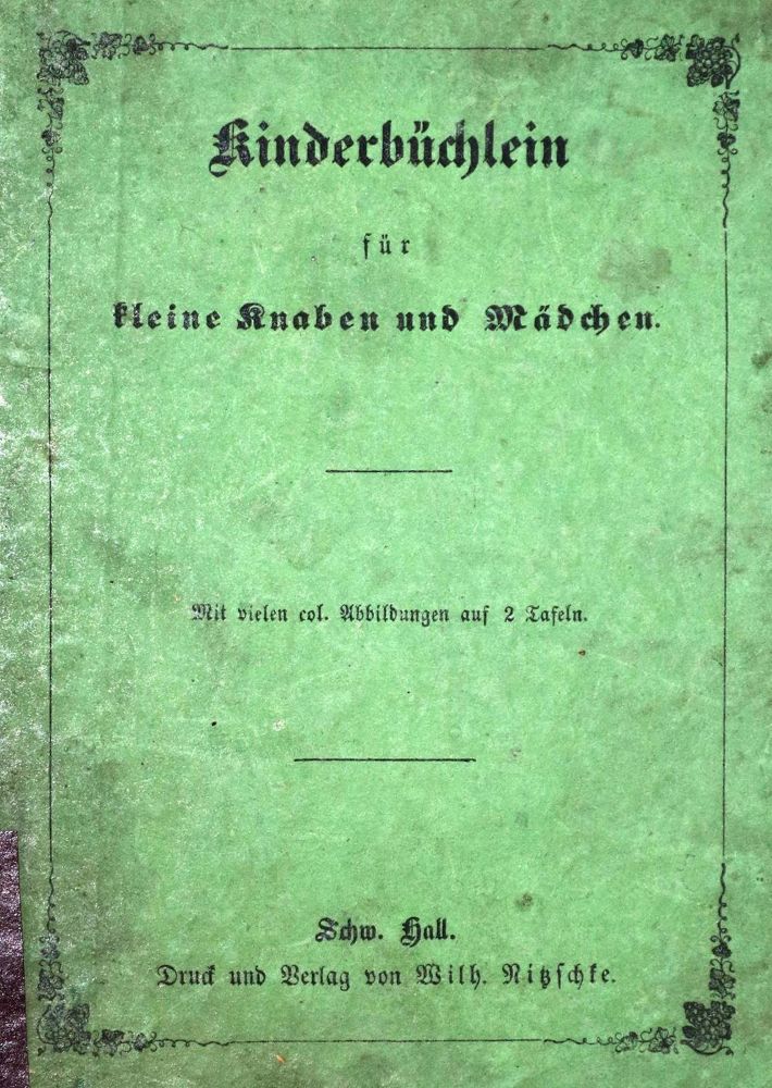 Große Abbildung Nr.1: 132-800 Kinderbüchlein: (Kinder- und Jugendbücher)