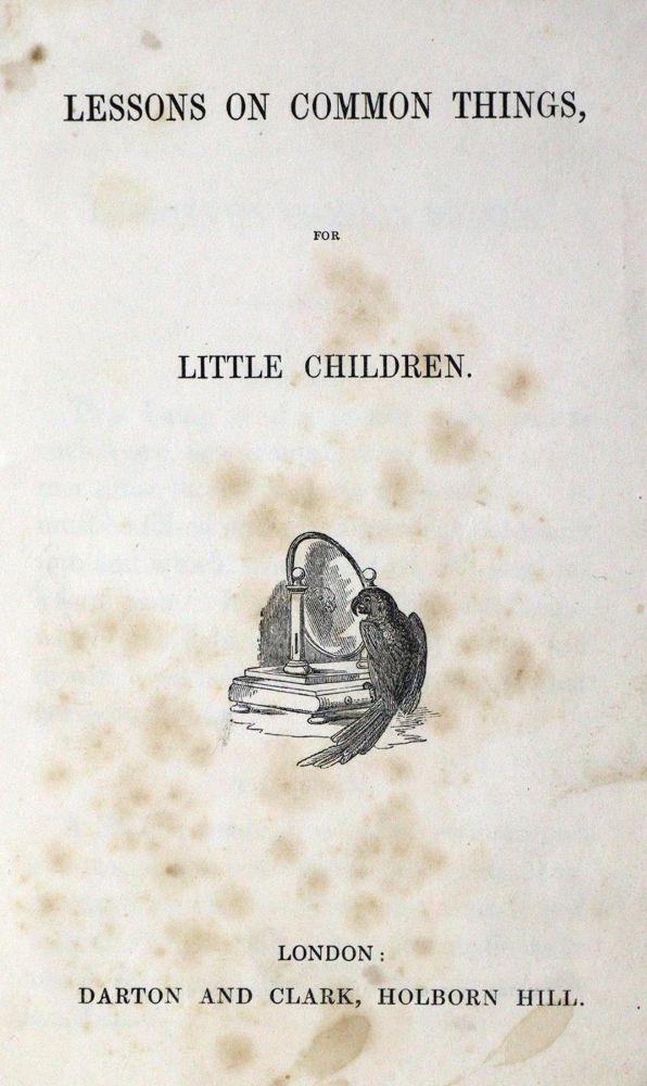 Große Abbildung Nr.1: 132-804 Lessons on Common Things,: (Kinder- und Jugendbücher)