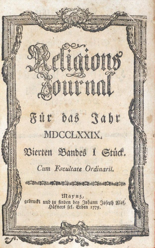 Große Abbildung Nr.1: 132-83 Goldhagen,H. (Hrsg.).: (Alte Drucke, Handschriften und Theologie)