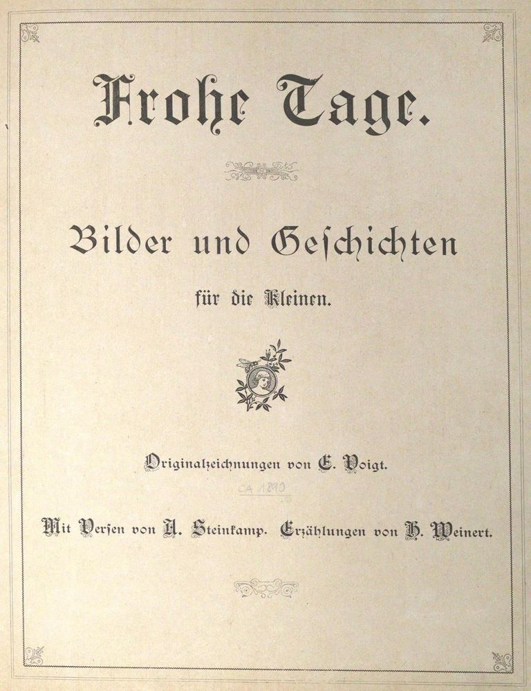 Große Abbildung Nr.1: 132-832 Steinkamp,A. u. H.Weinert.: (Kinder- und Jugendbücher)