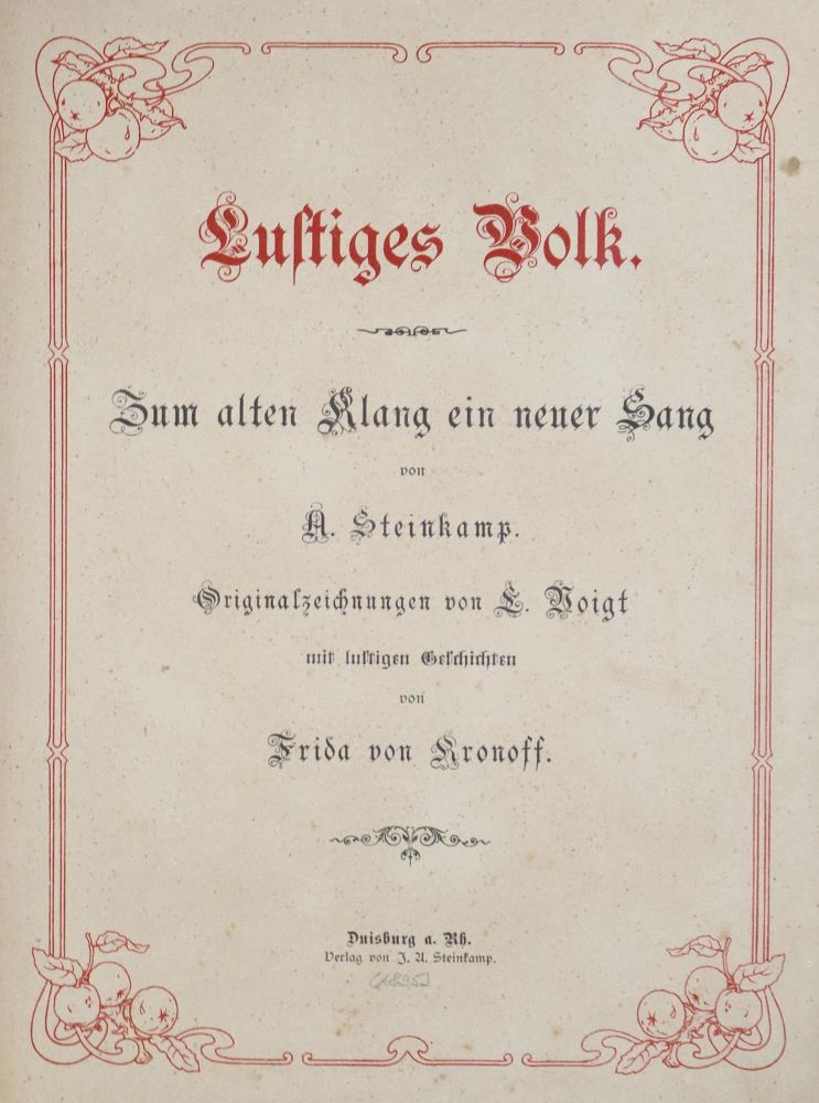 Große Abbildung Nr.2: 132-838 Steinkamp,A.: (Voigt)