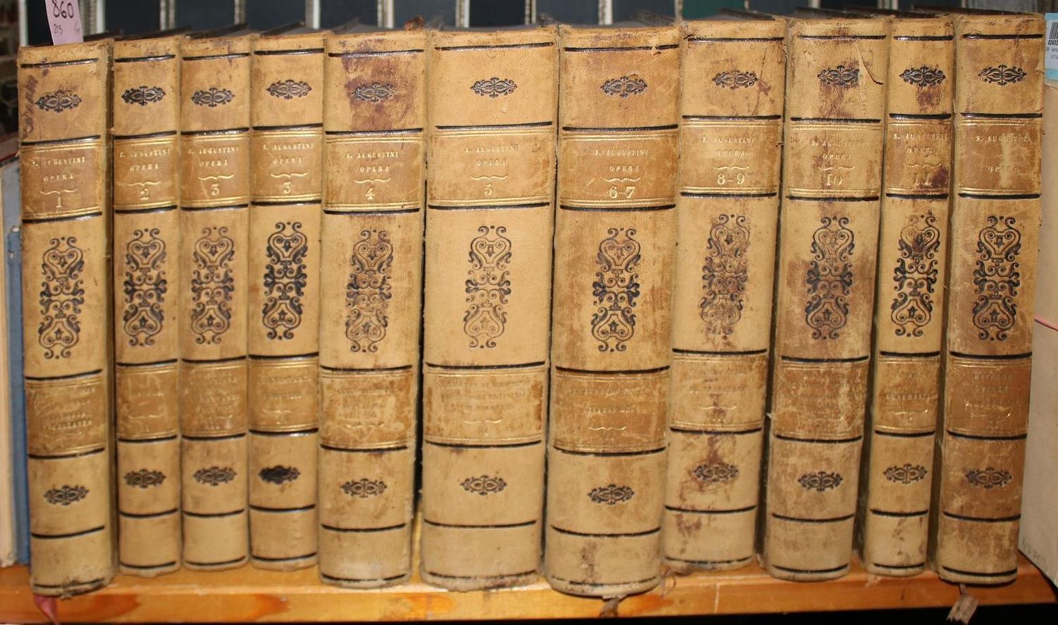 Große Abbildung Nr.2: 132-860 Augustinus,A.: (Literatur und illustrierte Bücher bis 19.Jahrhundert)