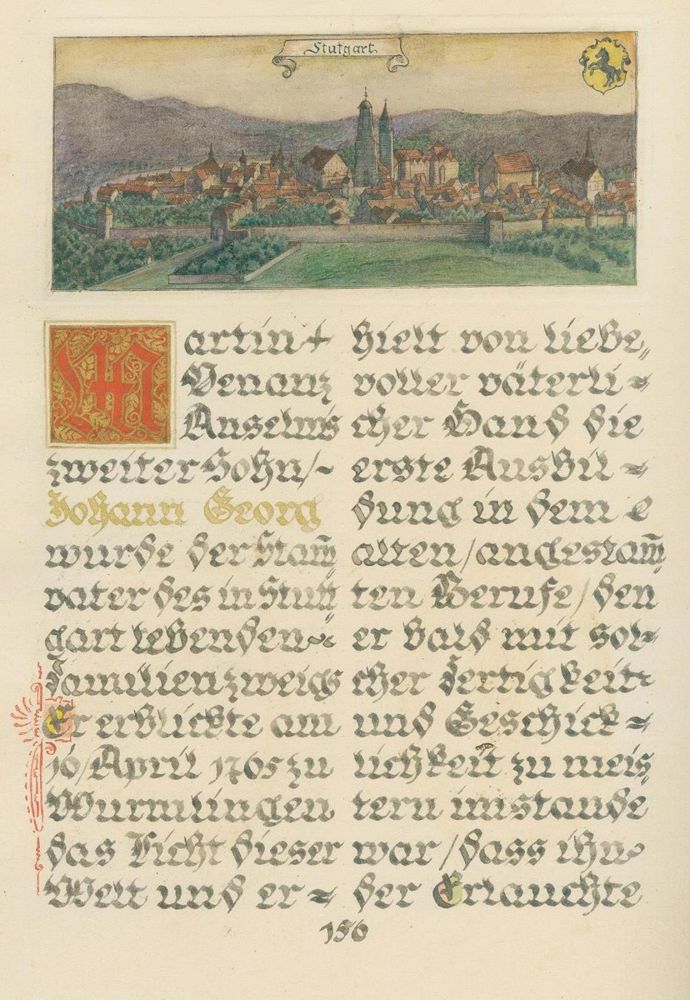 Große Abbildung Nr.2: 132-88 Buhl, Anton.: (Handschriften, Anselm)