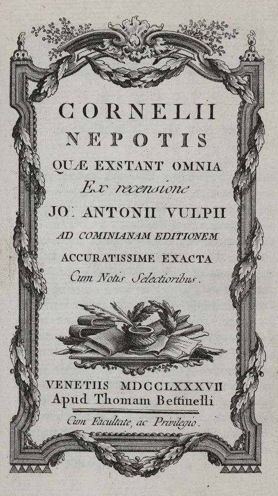 Große Abbildung Nr.4: 132-893 Cornelius Nepos.: (Einband)
