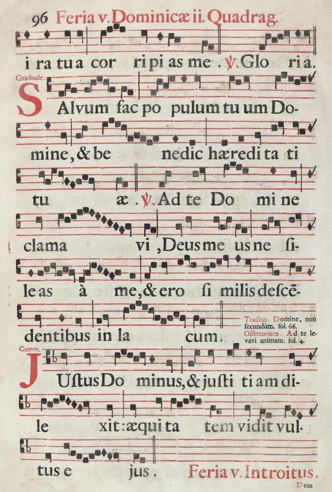 Große Abbildung Nr.1: 132-90 Antiphonar.: (Handschriften)