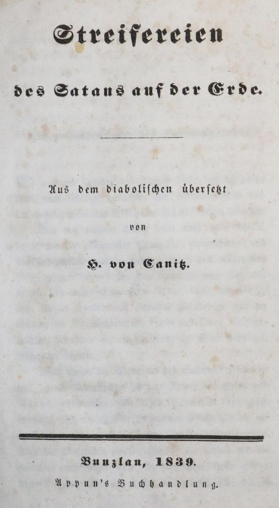 Große Abbildung Nr.1: 132-934 Canitz,H.v.: (Hauff)