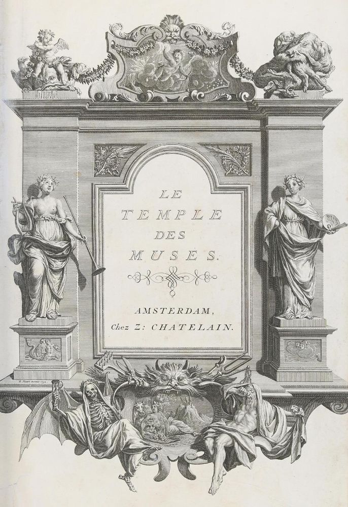Große Abbildung Nr.1: 132-959 [La Barre de Beaumarchais, A. de].: (Literatur und illustrierte Bücher bis 19.Jahrhundert)