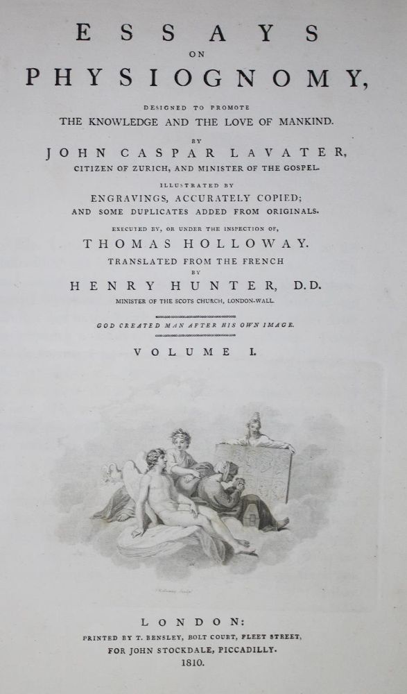 Große Abbildung Nr.1: 132-967 Lavater,J.C.: (Literatur und illustrierte Bücher bis 19.Jahrhundert)