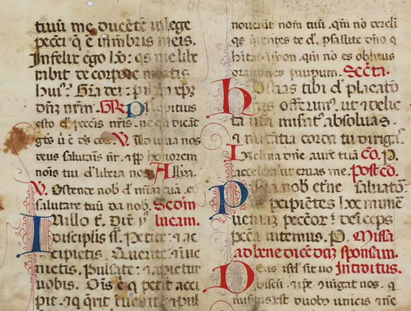 Große Abbildung Nr.22: 132-97 Einbandmakulatur.: (Handschriften)