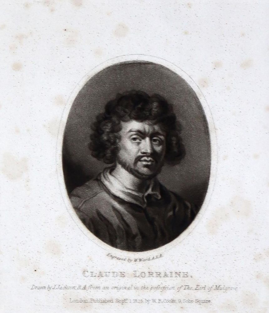 Große Abbildung Nr.2: 132-976 Lorraine,C. (d.i. C.Gellee).: (Literatur und illustrierte Bücher bis 19.Jahrhundert)