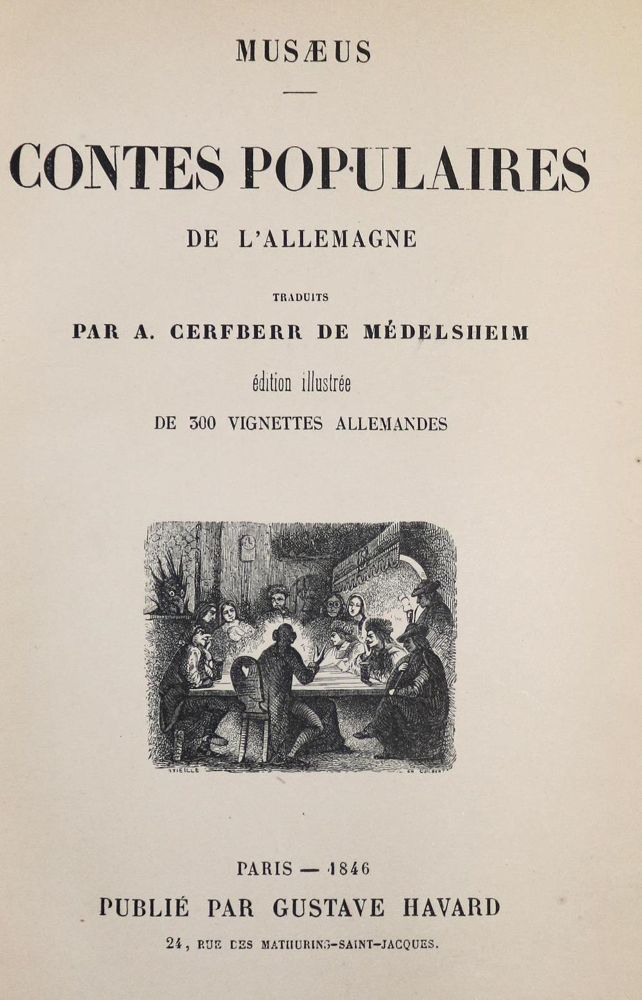 Große Abbildung Nr.1: 132-977 Musaeus,(J.K.A.).: (Ludwig Richter)