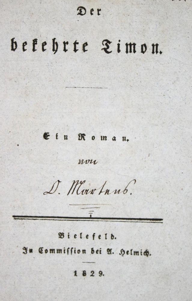 Große Abbildung Nr.1: 132-983 (Martens,O.).: (Literatur und illustrierte Bücher bis 19.Jahrhundert)