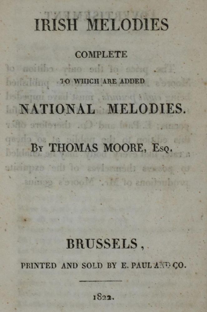 Große Abbildung Nr.1: 132-993 Moore,T.: (Literatur und illustrierte Bücher bis 19.Jahrhundert)