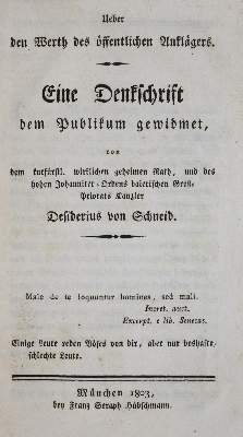 Bild Nr.1: 132-1038 Schneid,D.v.: (Literatur und illustrierte Bücher bis 19.Jahrhundert)