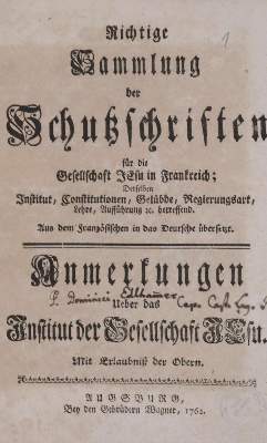 Bild Nr.1: 132-1042 Sammelband: (Schutzschriften)