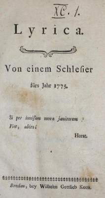 Bild Nr.1: 132-1045 (Sinapius,K.F.).: (Literatur und illustrierte Bücher bis 19.Jahrhundert)