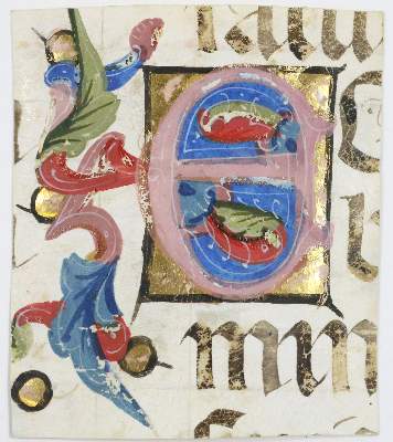 Bild Nr.1: 132-106 Initiale E: (Handschriften)