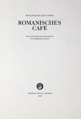 Bild Nr.2: 132-1070 Koeppen,W.: (Antinous-Presse)