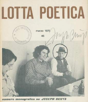 Bild Nr.1: 132-1087 Lotta Poetica.: (Beuys)