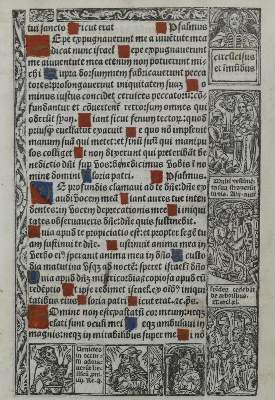Bild Nr.4: 132-118 Niederdeutsches Stundenbuch.: (Handschriften, Stundenbuch)