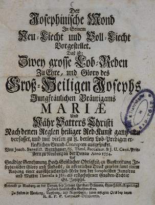Bild Nr.1: 132-12 Aurnhamer,B.: (Alte Drucke, Handschriften und Theologie)
