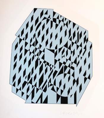 Bild Nr.10: 132-1295 Descartes,R.: (Vasarely)