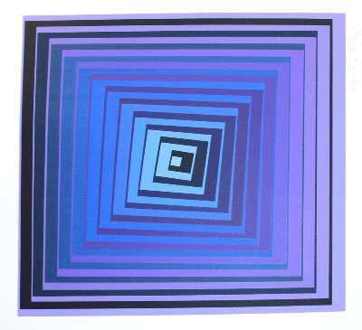 Bild Nr.17: 132-1295 Descartes,R.: (Vasarely)