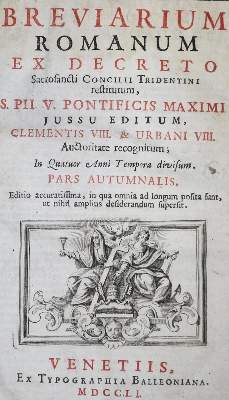 Bild Nr.1: 132-133 Horae Diurnae Breviarii Romani,: (Alte Drucke, Handschriften und Theologie)