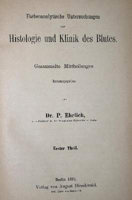 Bild Nr.1: 132-1356 Ehrlich,P.: (Medizin)