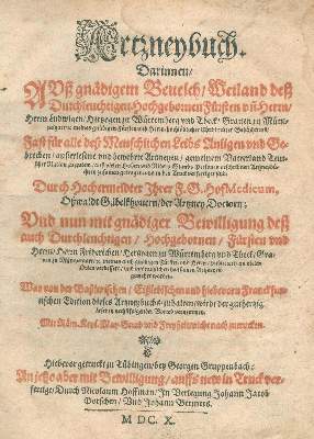 Bild Nr.1: 132-1358 Gabelkover,O.: (Medizin)
