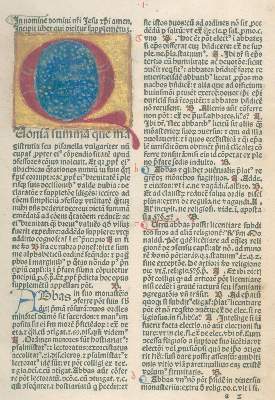 Bild Nr.1: 132-140 Nicolaus de Ausmo.: (Inkunabeln)