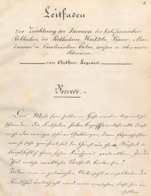 Bild Nr.1: 132-1406 Legrand,A.: (Zoologie, Fasane)