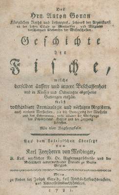 Bild Nr.2: 132-1408 Gouan,A.: (Zoologie, Fische)