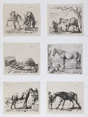 Bild Nr.2: 132-1426 Laer, Pieter Jacobsz van: (Zoologie, Pferde)